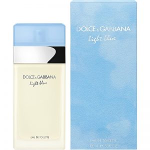 dolce gabbana light blue top perfume for women