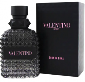 valentino uomo born bottle and box