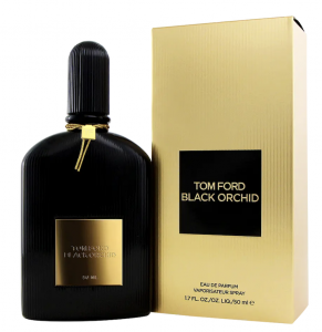 black orchid bottle and package