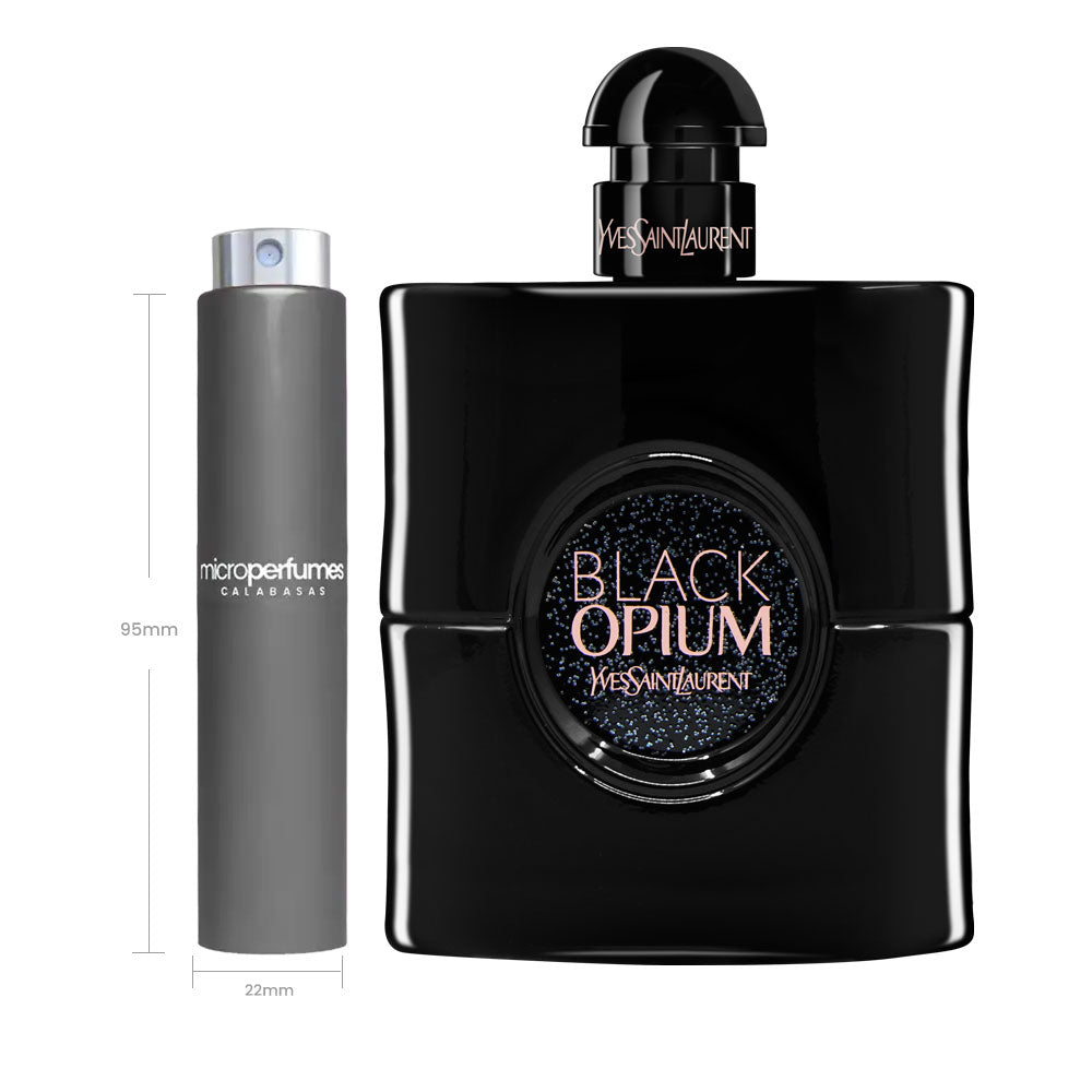 Black Opium Le Parfum by Yves Saint Laurent Parfum Travel Spray