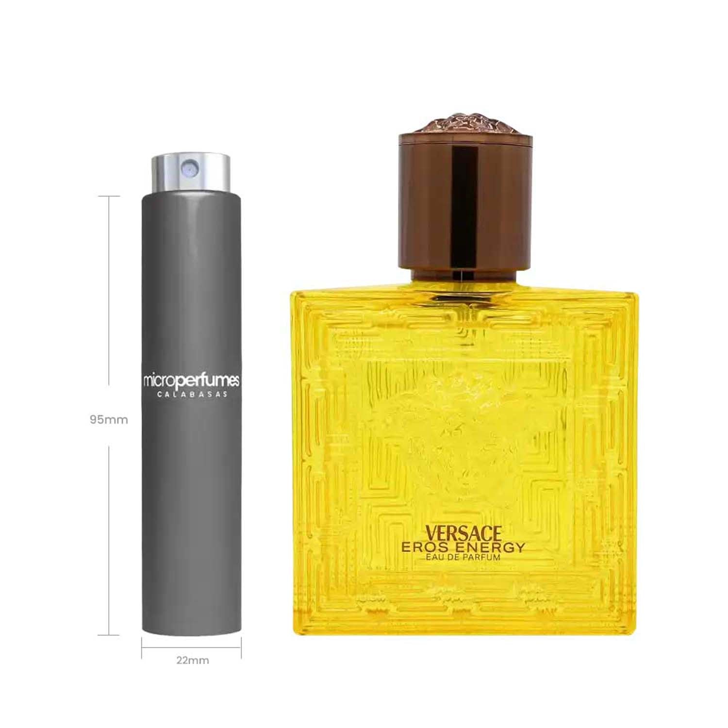 Eros Energy by Versace Eau de Parfum Travel Spray for Men