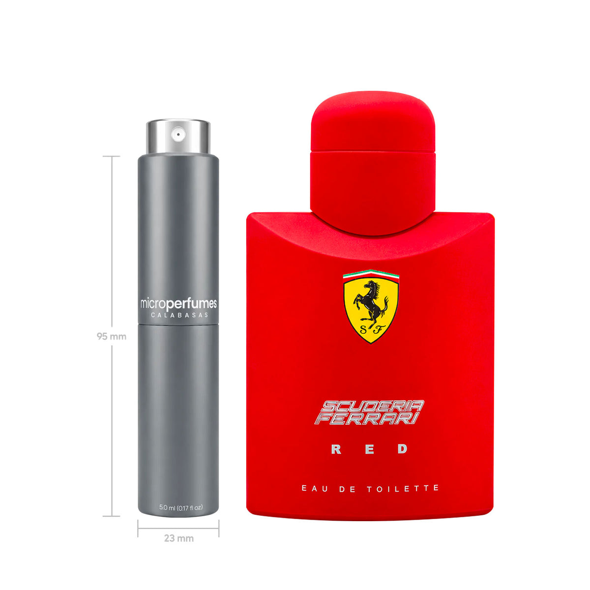 Scuderia Red EDT - Travel Spray