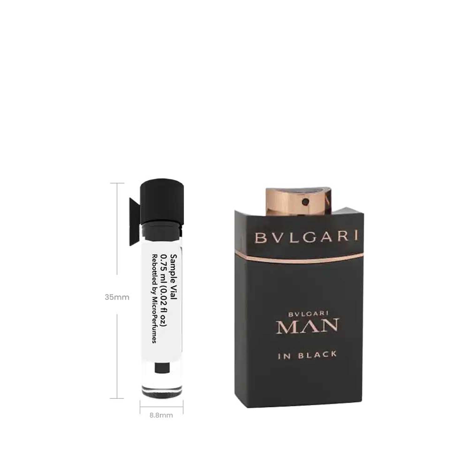 Bvlgari Man in Black EDP 0.75ml Sample Vial Decant Men