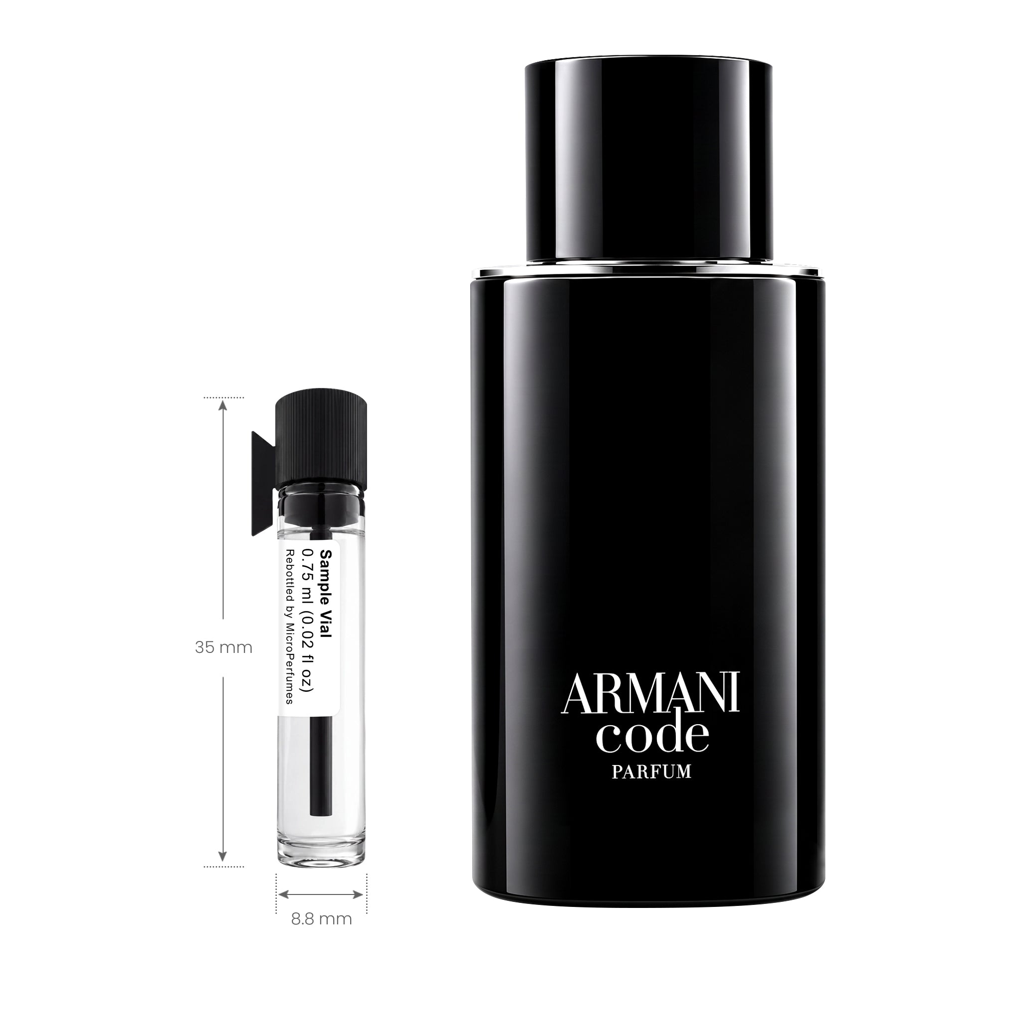 Sample Vial - 0.75 ml (0.025 fl oz)