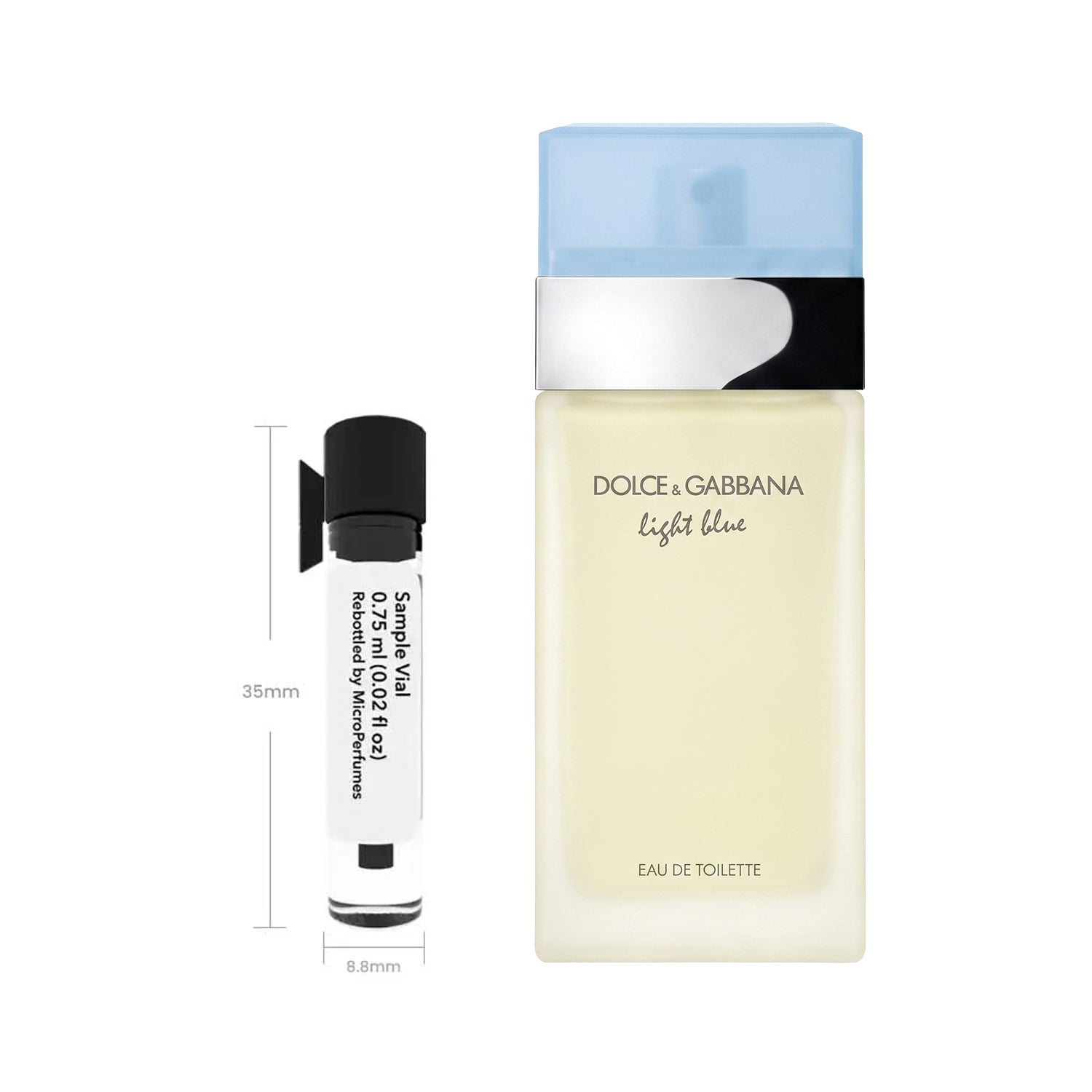 Light Blue EDT - Sample Vial