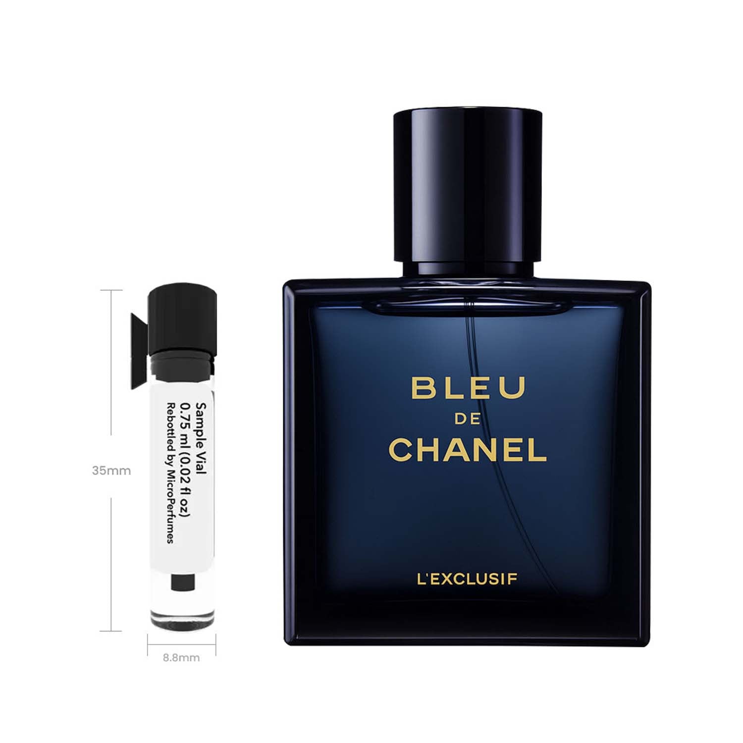 Bleu de Chanel L'Exclusif - Sample Vial – MicroPerfumes.com