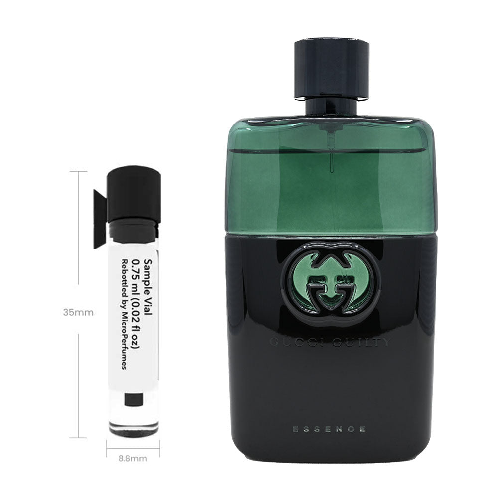 Guilty Black Pour Homme by Gucci Eau de Toilette Sample Vial