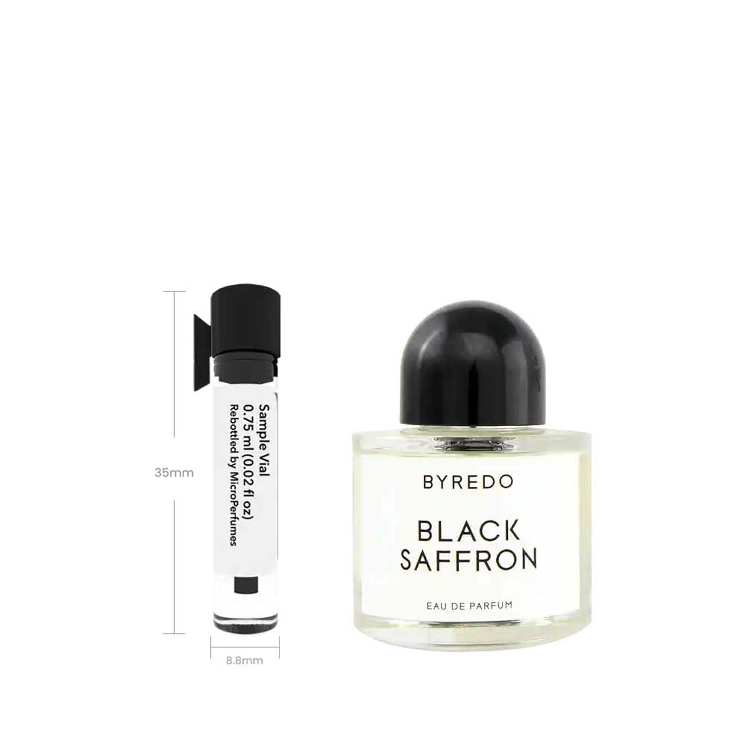 Byredo Black Saffron EDP 0.75ml Sample Vial Decant Unisex