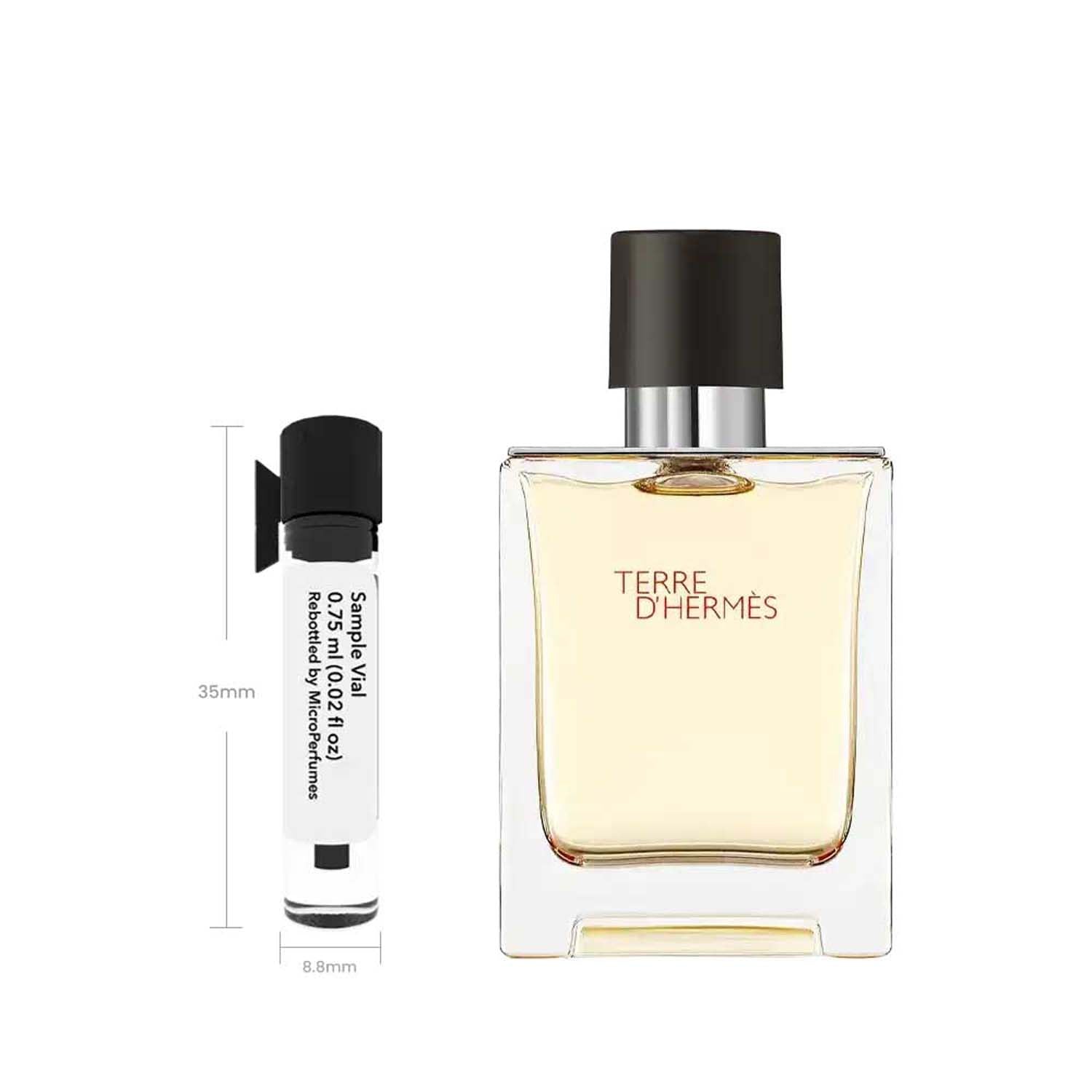 Terre d'Hermes by Hermes Eau de Toilette Sample Vial for Men
