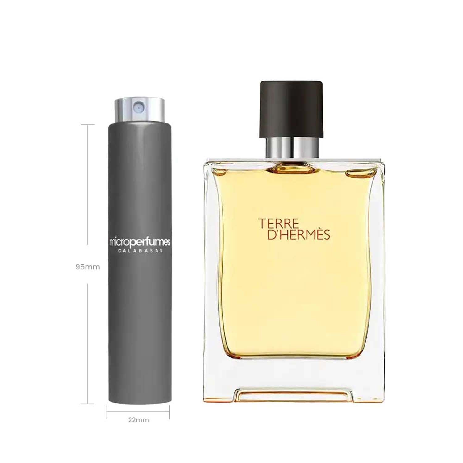 Hermes Terre d'Hermes Parfum 5ml Travel Spray Decant Sample Men