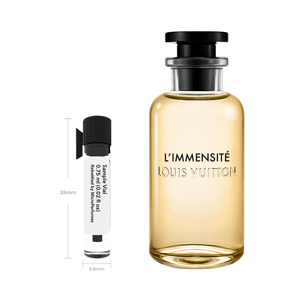L'Immensite by Louis Vuitton Eau de Parfum Sample Vial for Men