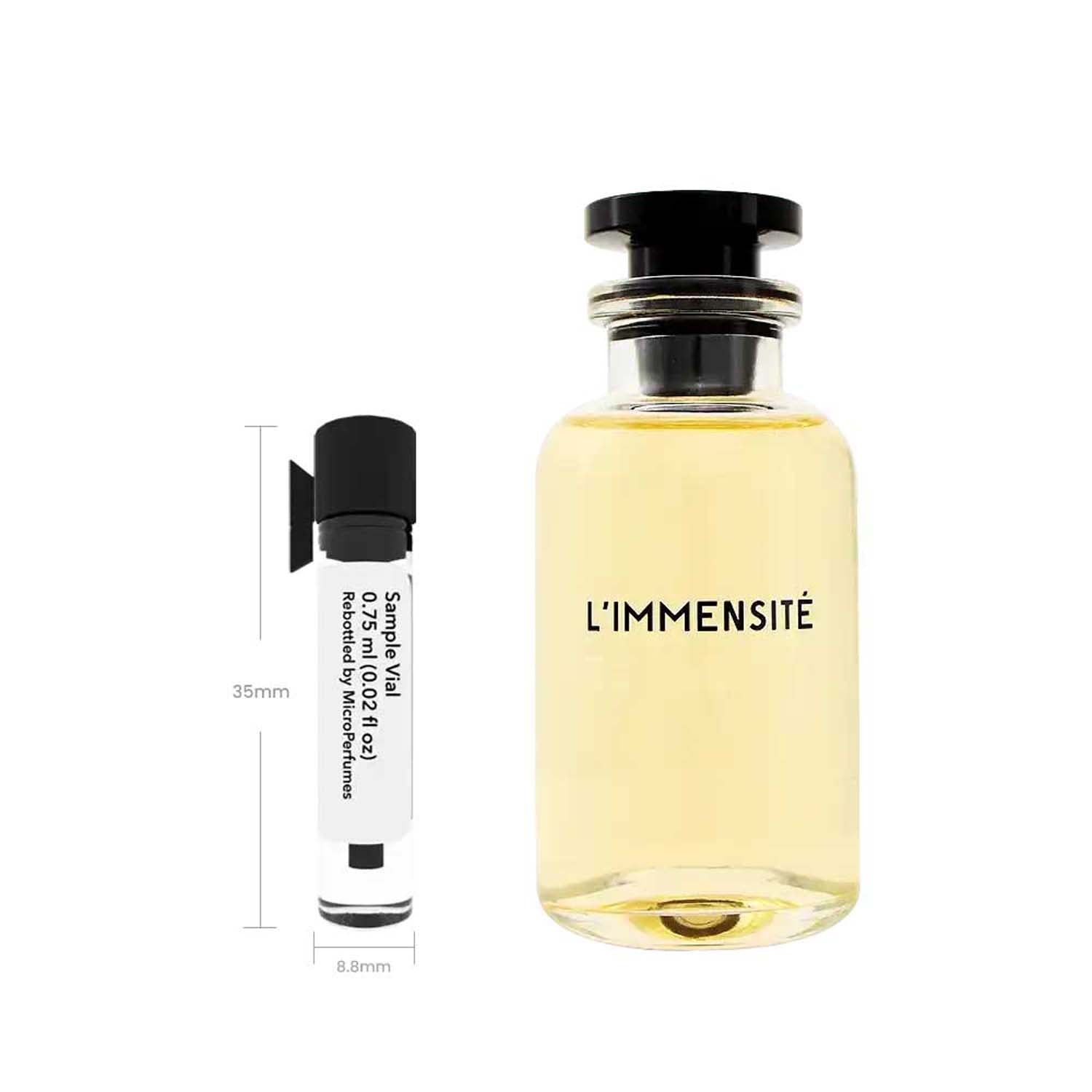 L'Immensite by Louis Vuitton Eau de Parfum Sample Vial for Men