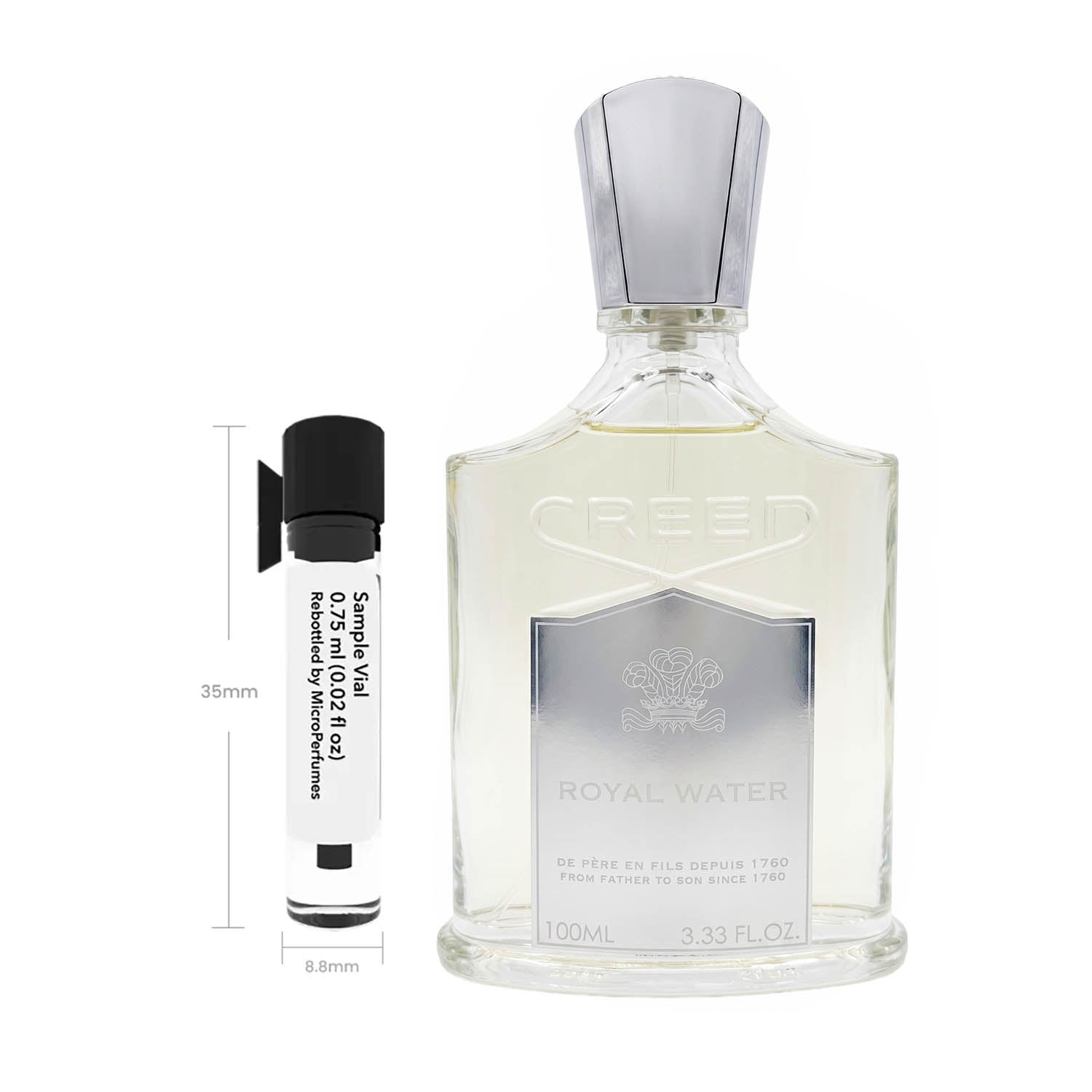 Sample Vial - 0.75 ml (0.025 fl oz)