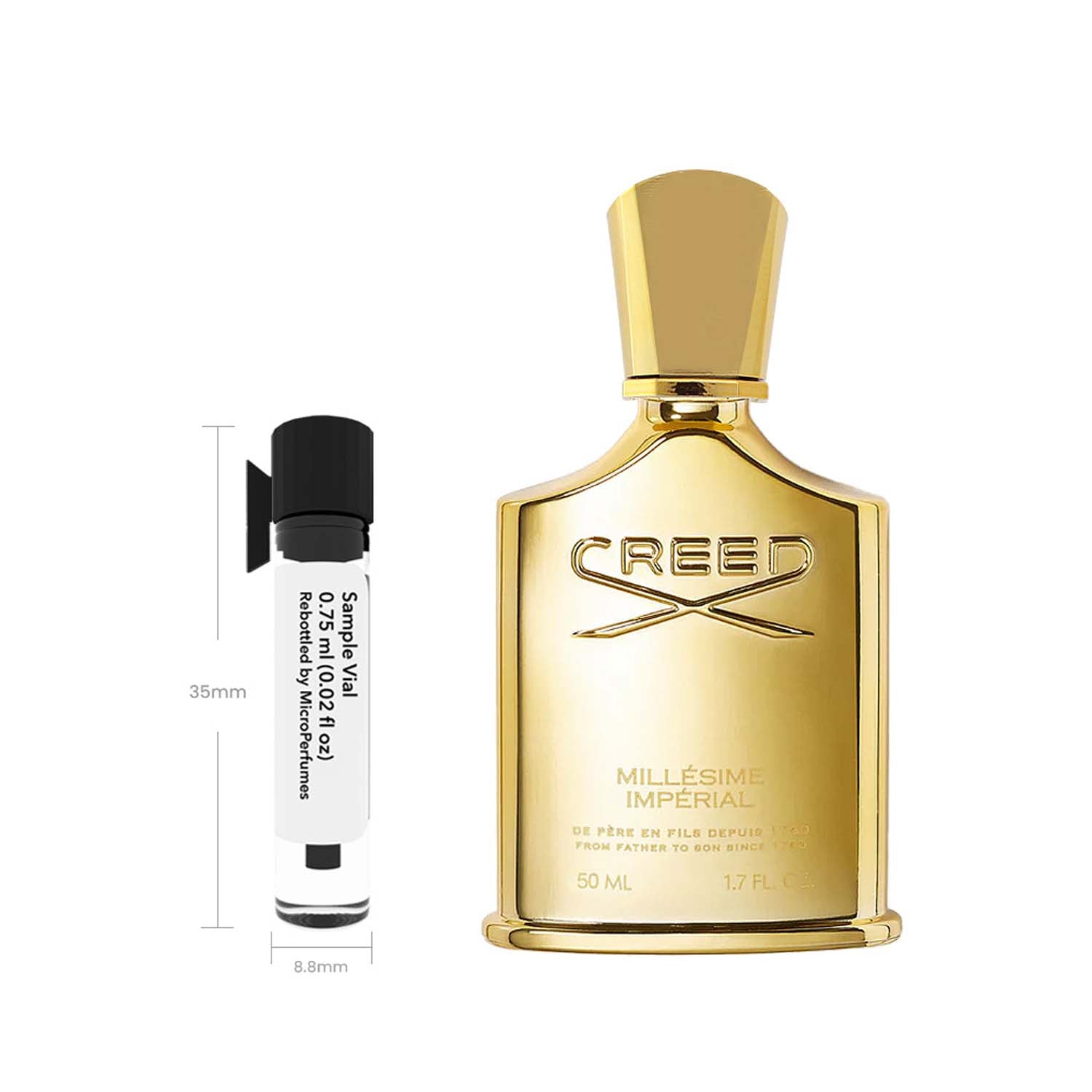 Millesime Imperial by Creed Eau de Parfum Sample Vial for Men