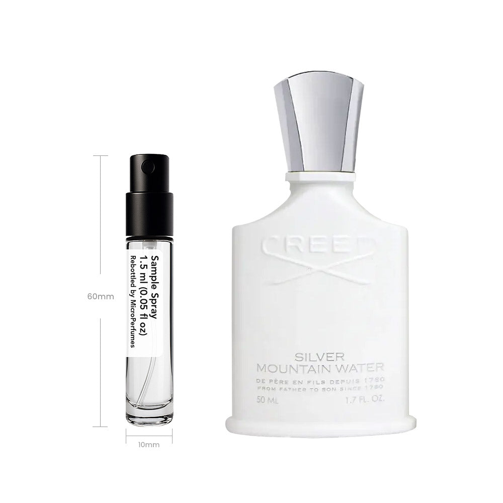 Silver Mountain Water - Sample Spray