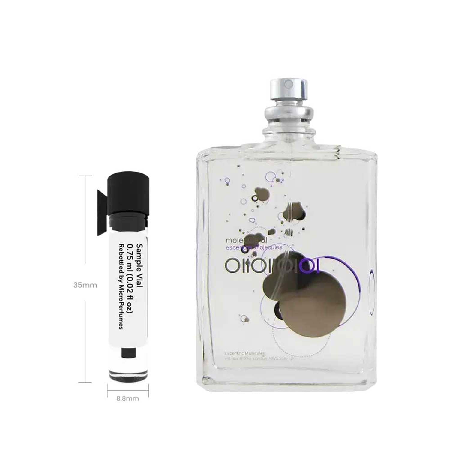 Molecule 01 by Escentric Molecules Eau de Toilette Sample Vial for