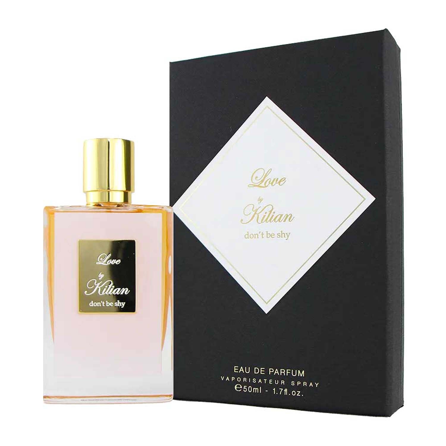 Kilian キリアン　Love don't be shy 50ml 箱付き Kilian Love Don't Be Shy EDP 5ml Travel Spray Decant Sample Women