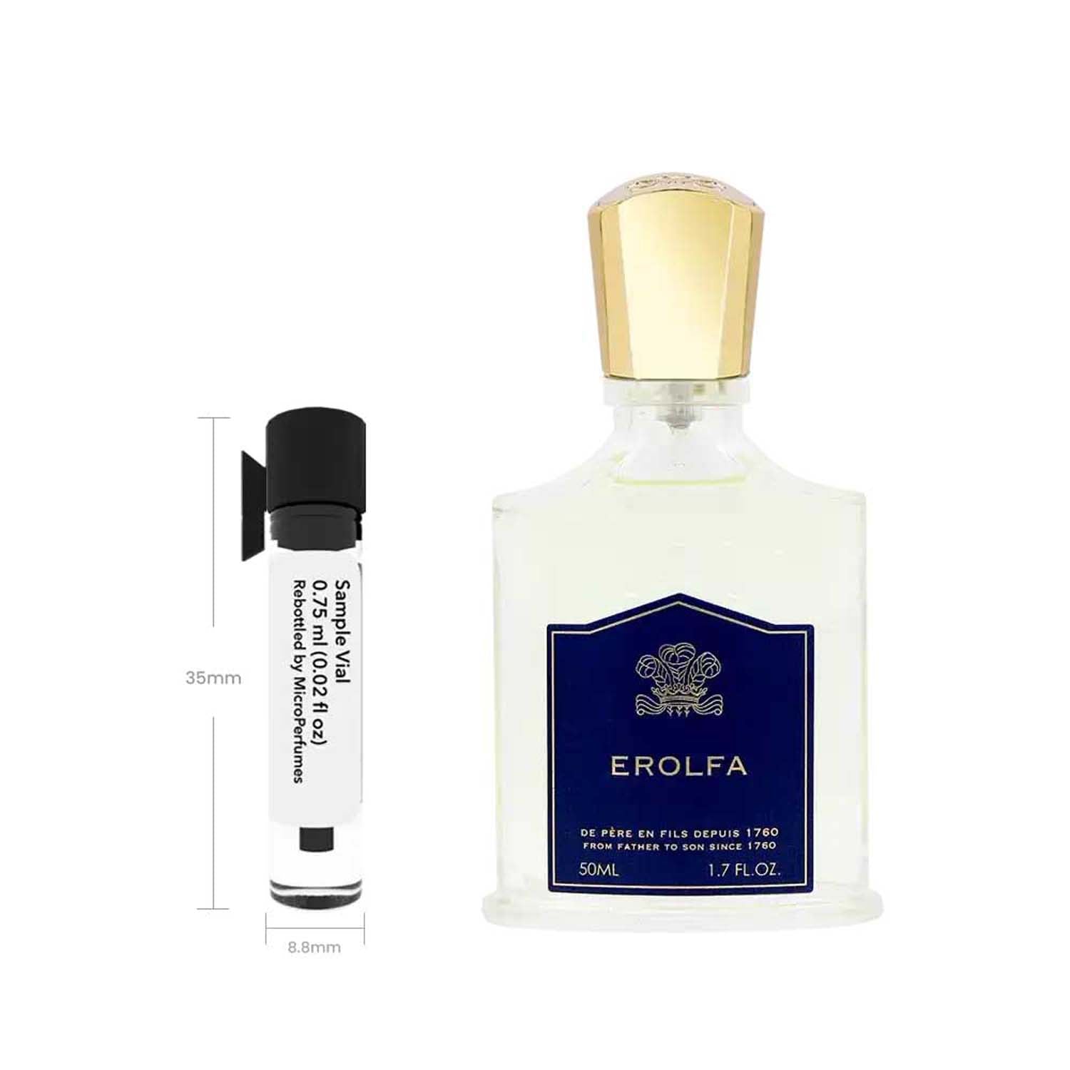 Erolfa by Creed Eau de Parfum Sample Vial for Men – MicroPerfumes.com