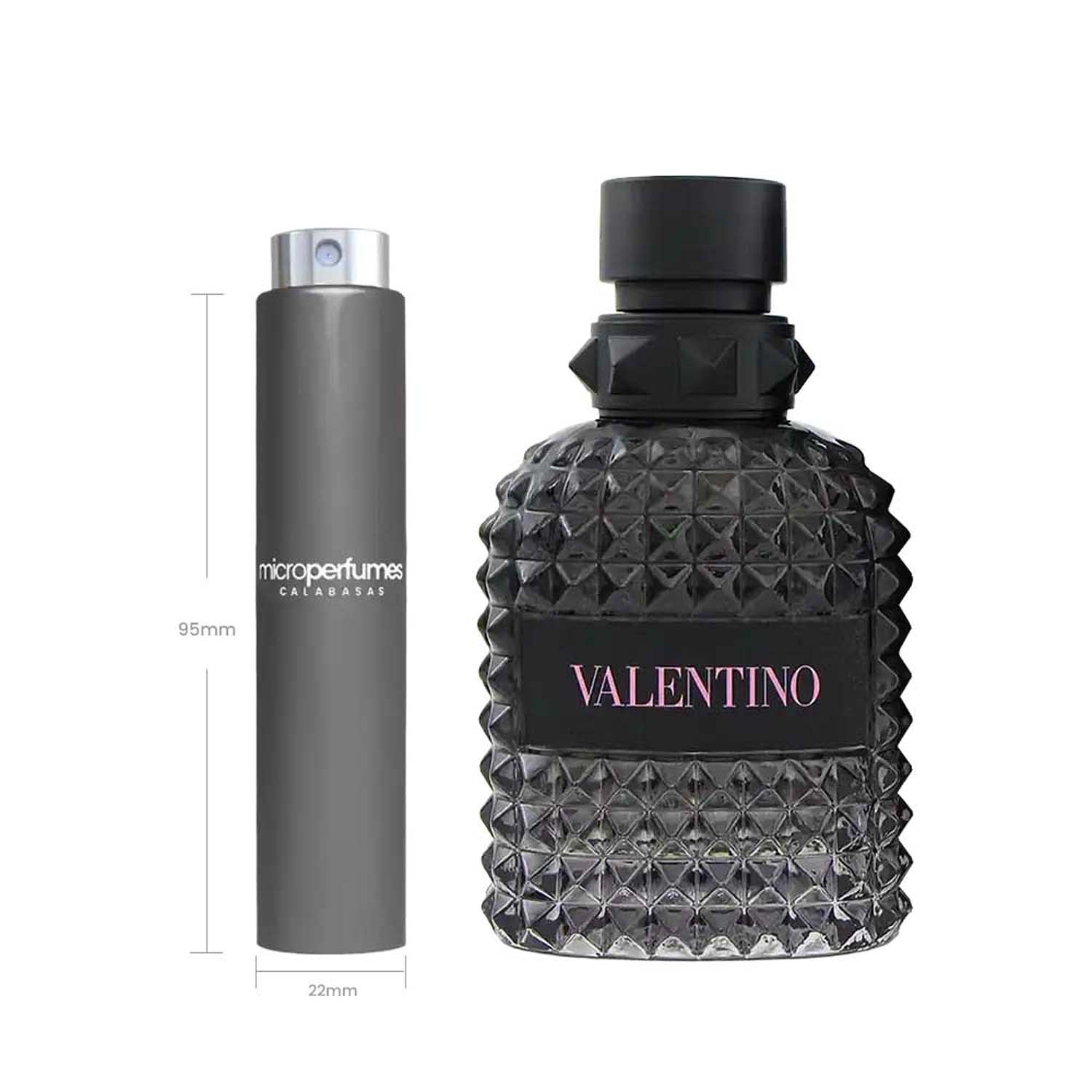 Uomo Born in Roma by Valentino Eau de Toilette Travel Spray for