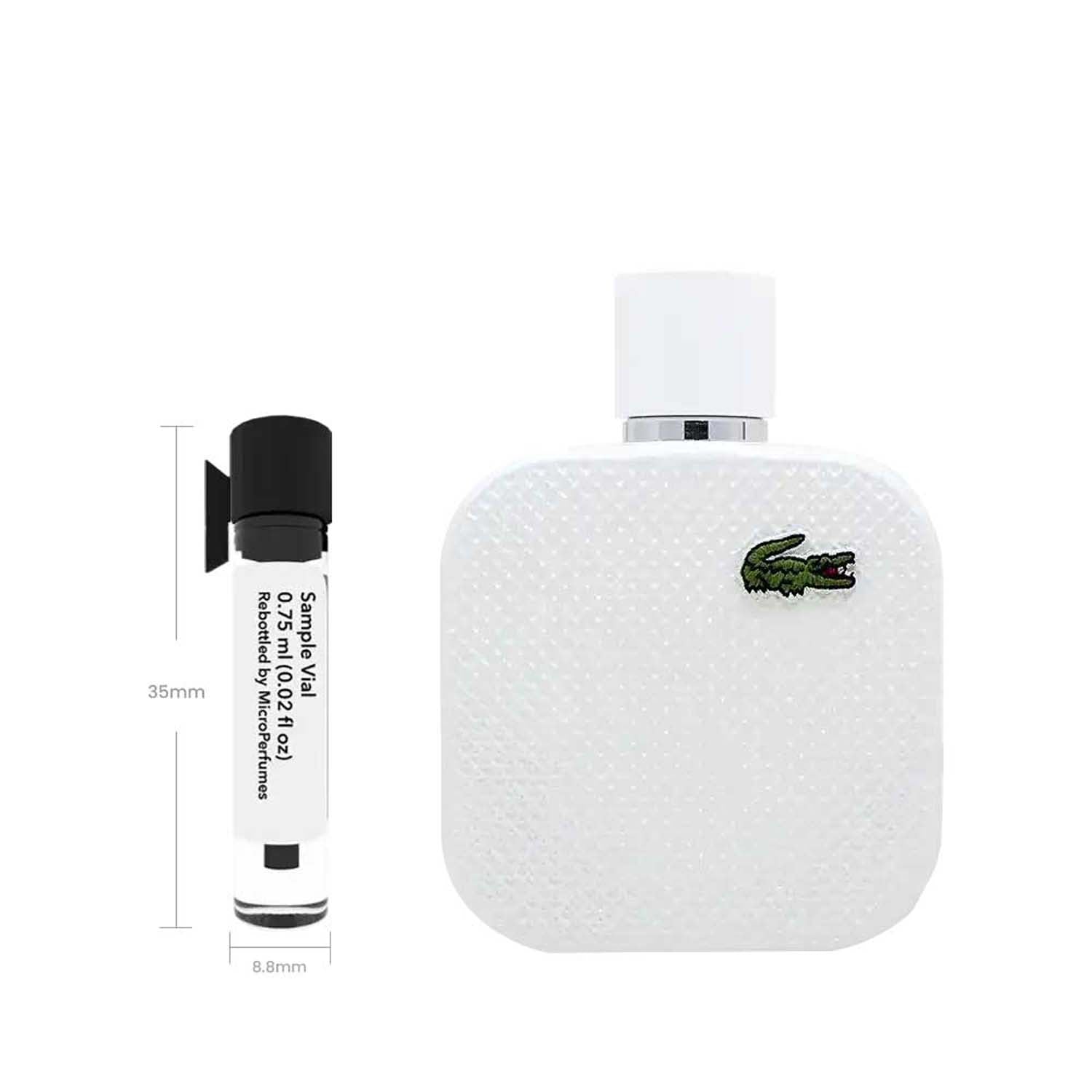 Eau de Lacoste L.12.12 Blanc by Lacoste Eau de Toilette Sample