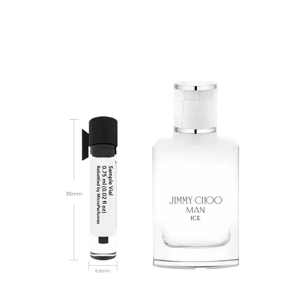 Jimmy Choo Man Ice by Jimmy Choo Eau de Toilette Sample Vial for