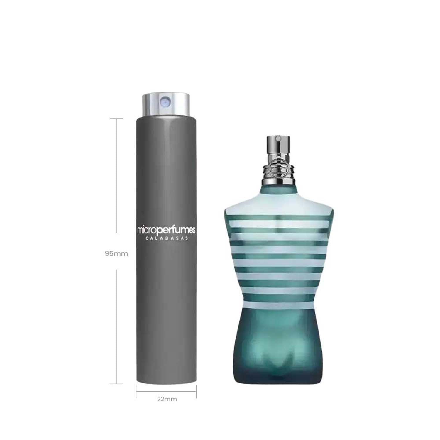 Le Male by Jean Paul Gaultier Eau de Toilette Travel Spray for Men
