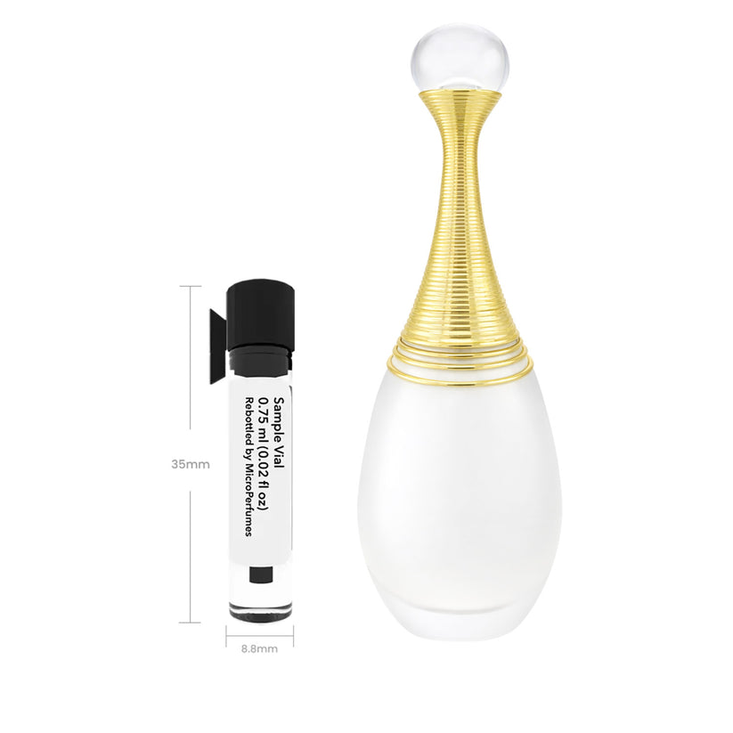 Dior J'adore Parfum d'eau EDP 0.75ml Sample Vial Decant Women ...