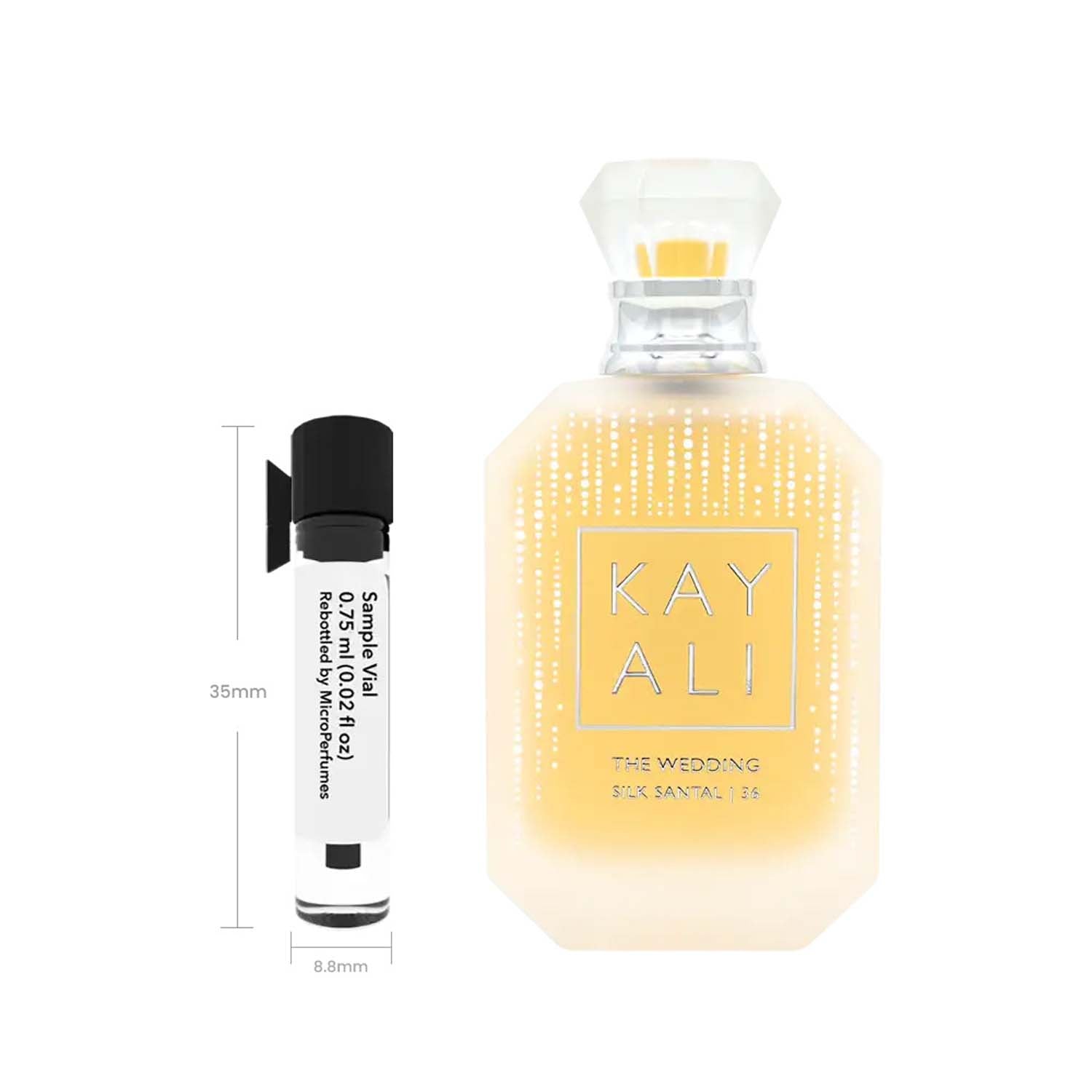 The Wedding Silk Santal 36 by Kayali Eau de Parfum Sample Vial for