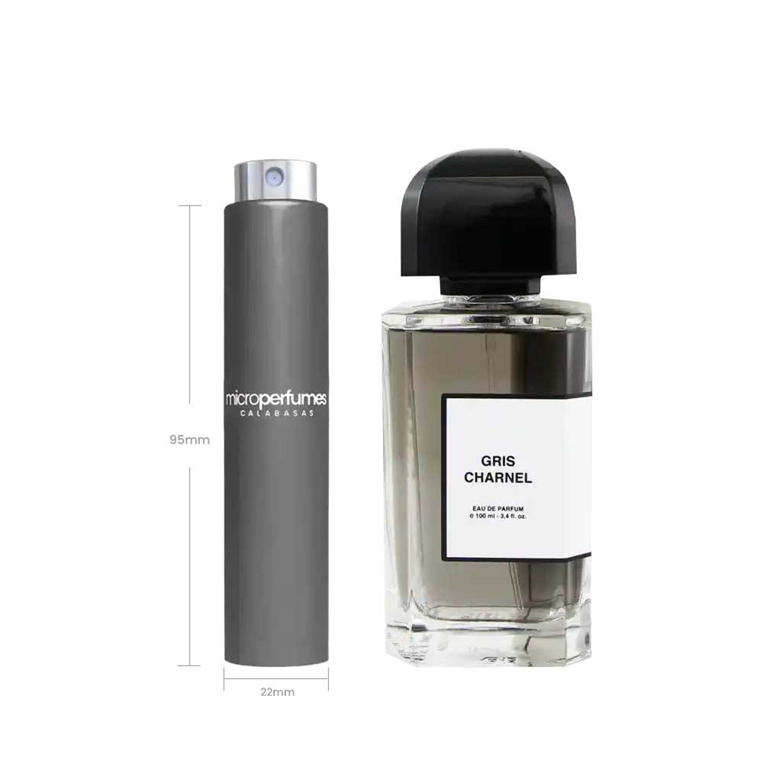 Gris Charnel by BDK Parfums Eau de Parfum Travel Spray for Men