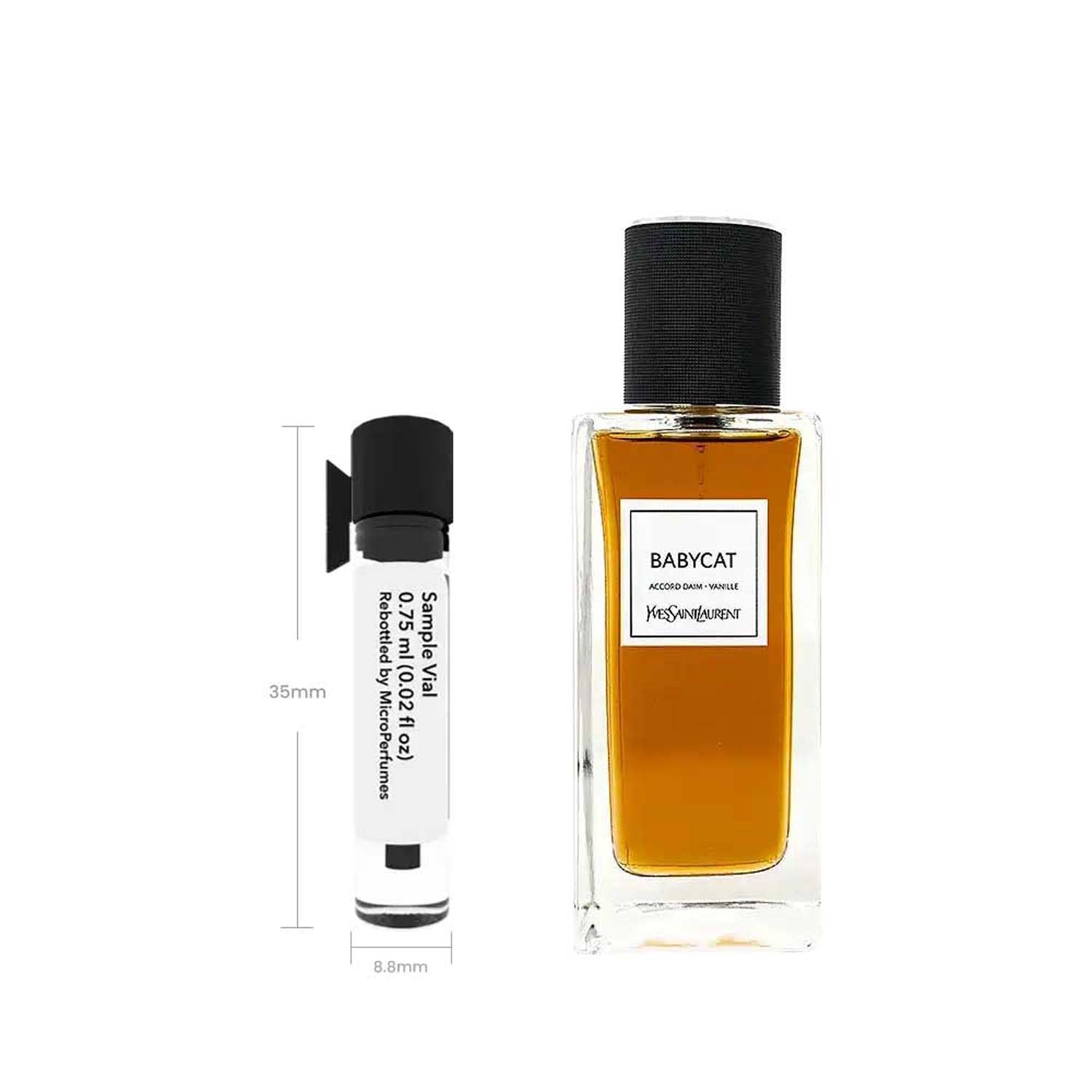 Babycat by Yves Saint Laurent Eau de Parfum Sample Vial for Men