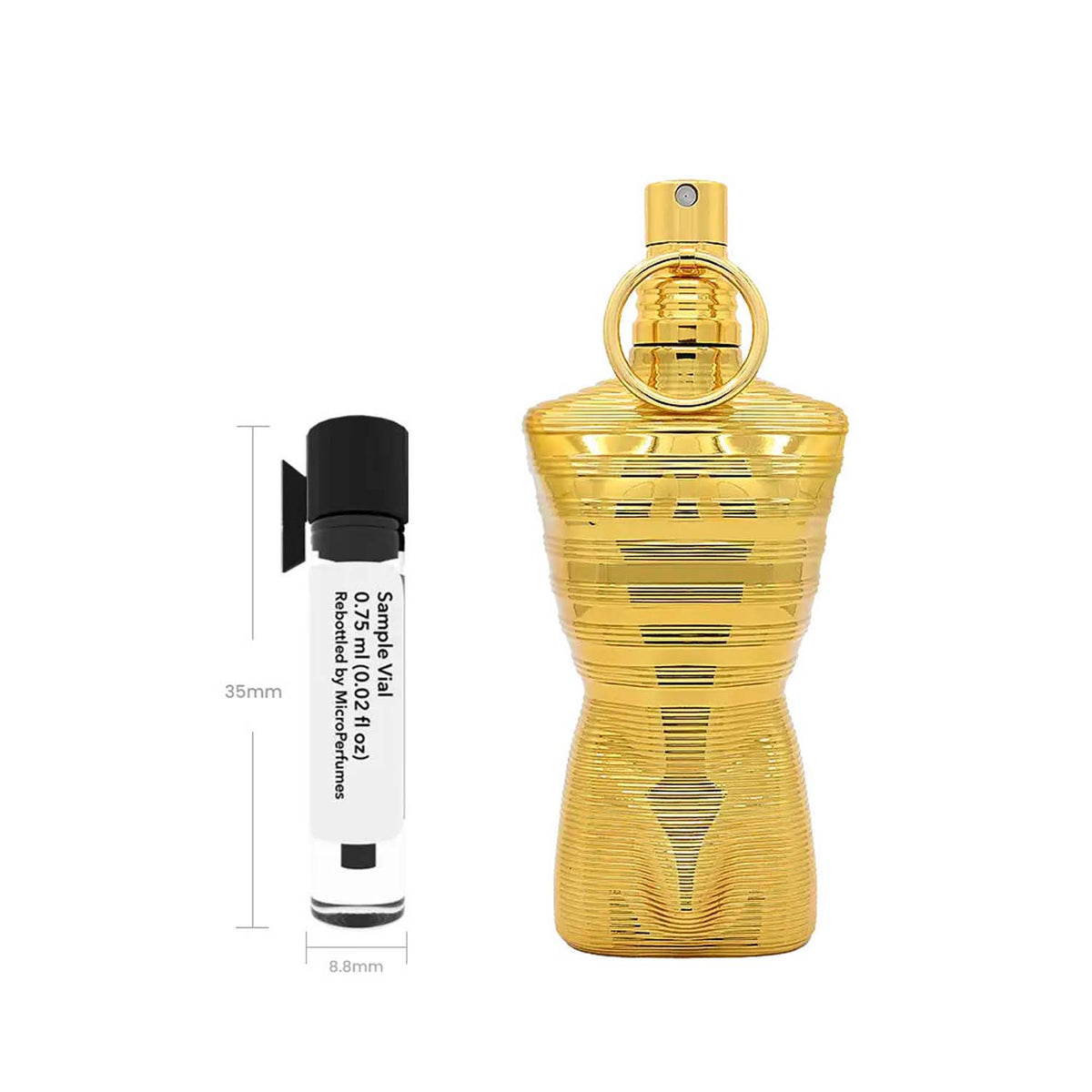JPG Le Male Elixir Absolu Parfum 5ml Spray Decant Sample Men ...