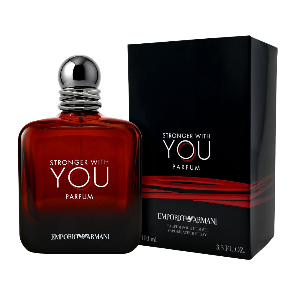 Stronger With You by Giorgio Armani Parfum Travel Spray for Men