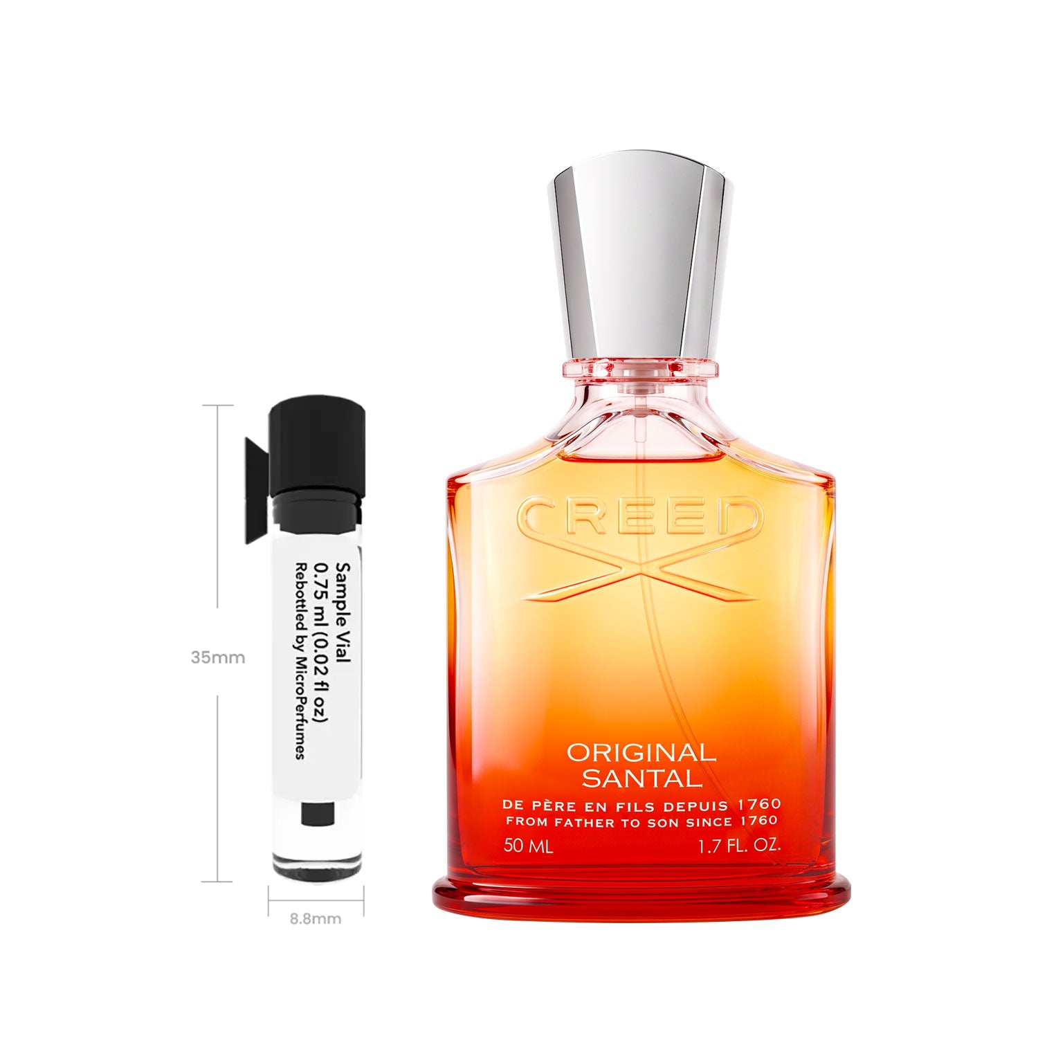 Sample Vial - 0.75 ml (0.025 fl oz)