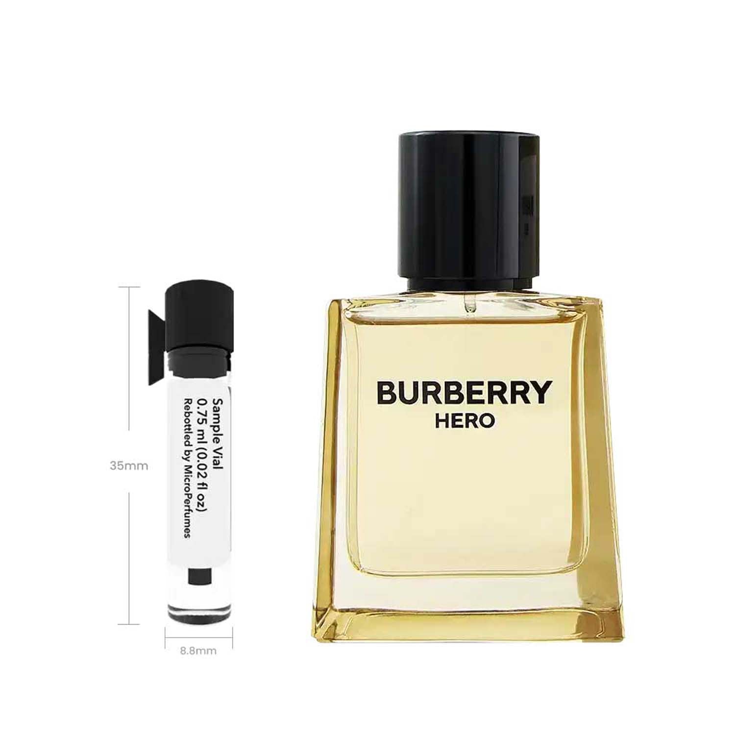 Hero by Burberry Eau de Toilette Sample Vial for Men