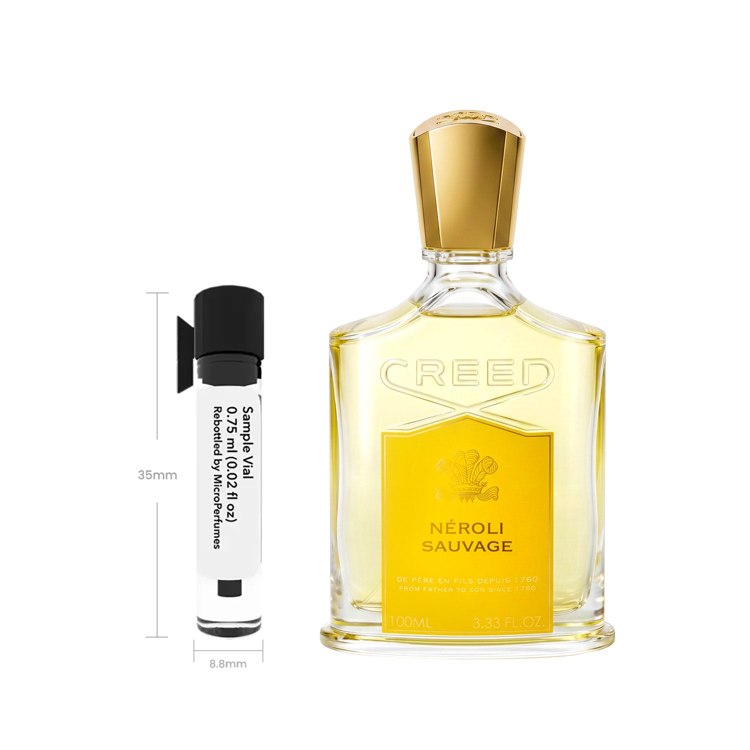 Sample Vial - 0.75 ml (0.025 fl oz)