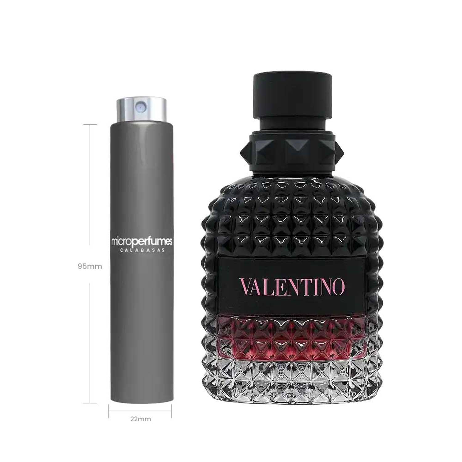 Uomo Born in Roma Intense by Valentino Eau de Parfum Travel Spray