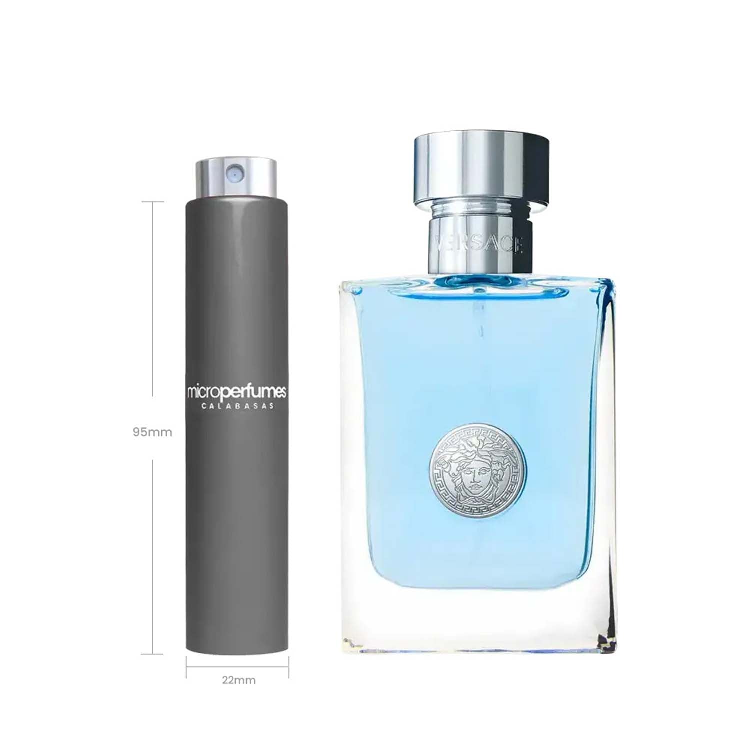 Versace Pour Homme by Versace Eau de Toilette Travel Spray for Men