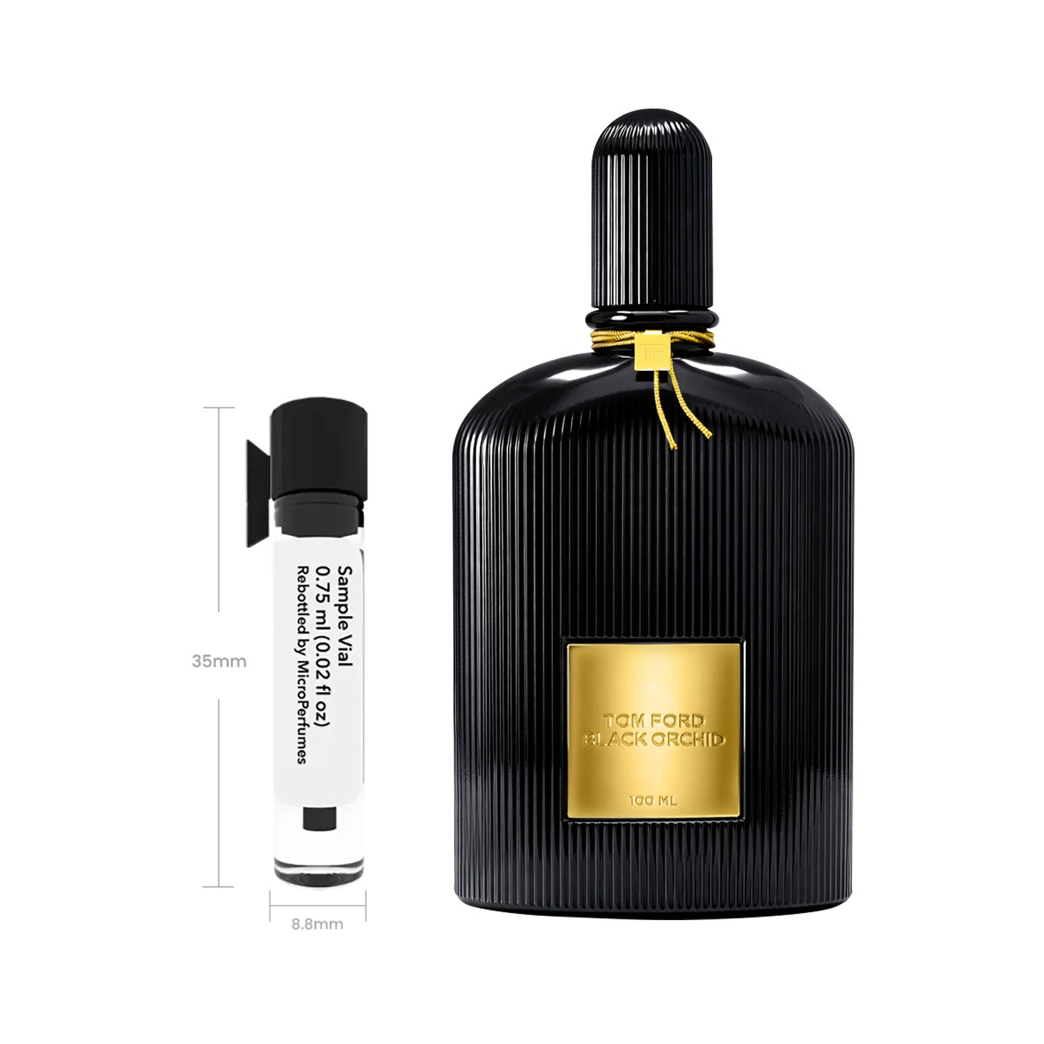 【試し使いのみ】TOM FORD BLACK ORCHID 50ml Tom Ford Black Orchid EDP 0.75ml Sample Vial Decant Women