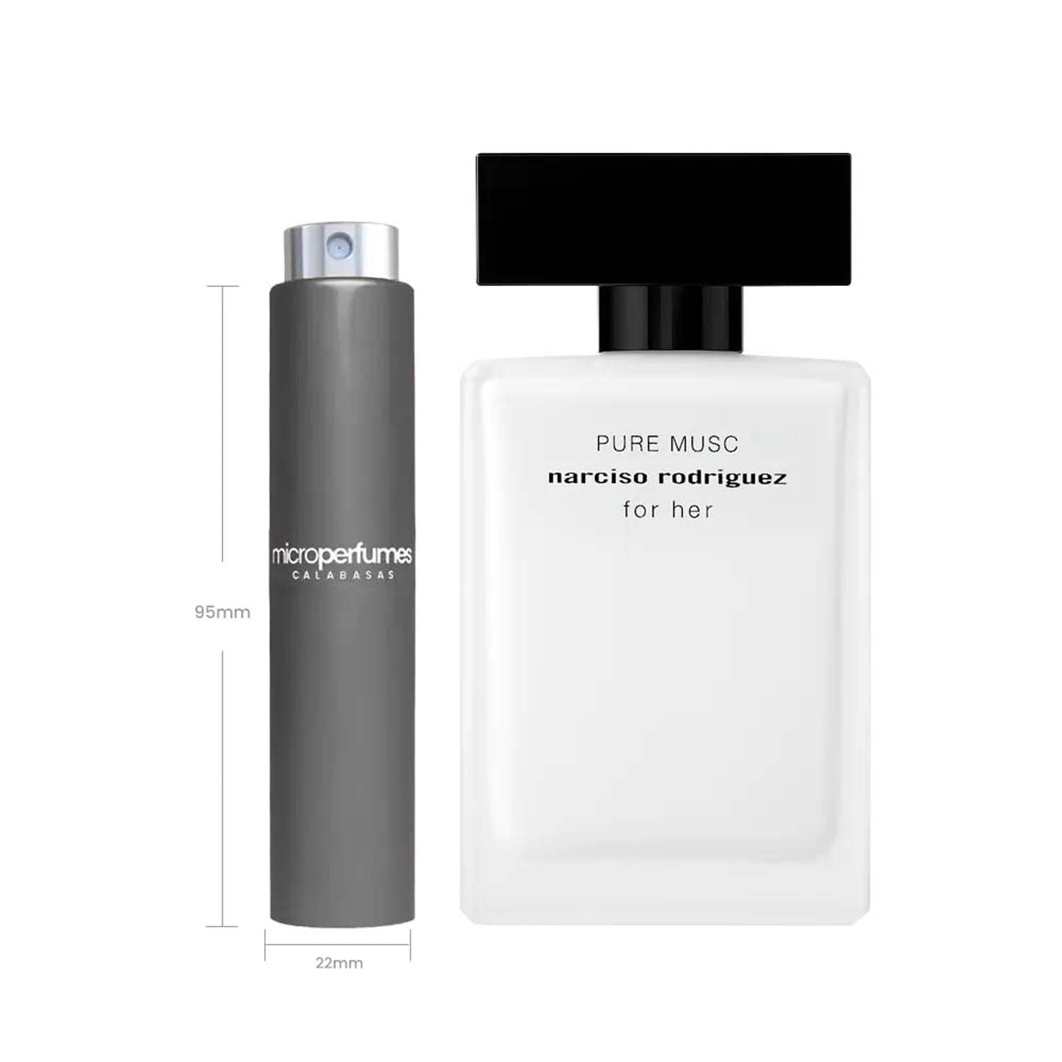 Pure Musc by Narciso Rodriguez Eau de Parfum Travel Spray for