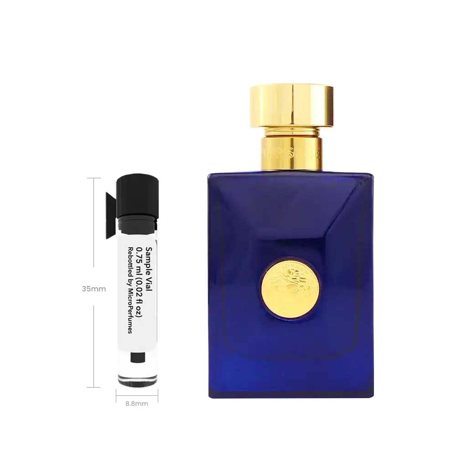 Dylan Blue by Versace Eau de Toilette Sample Vial for Men