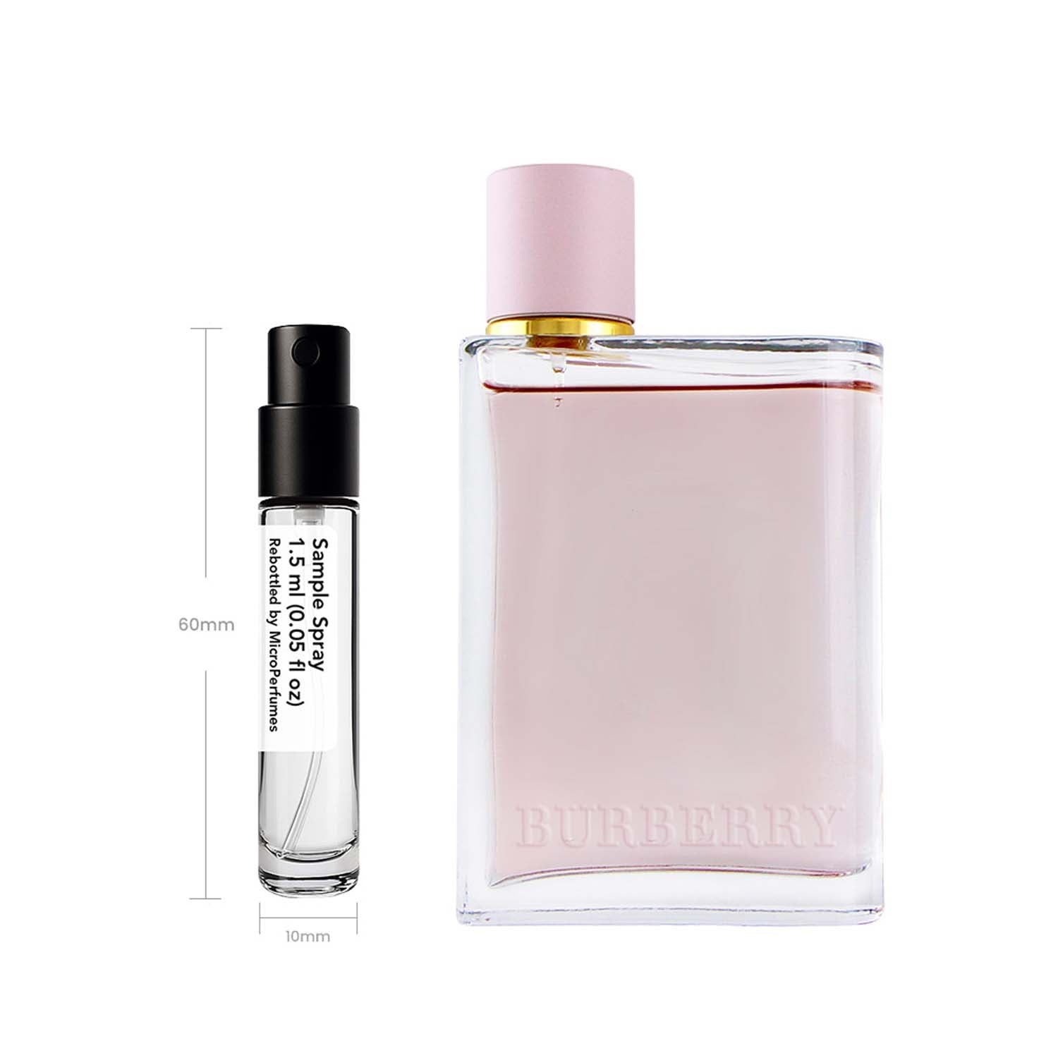 Her by Burberry Eau de Parfum Sample Spray for Women
