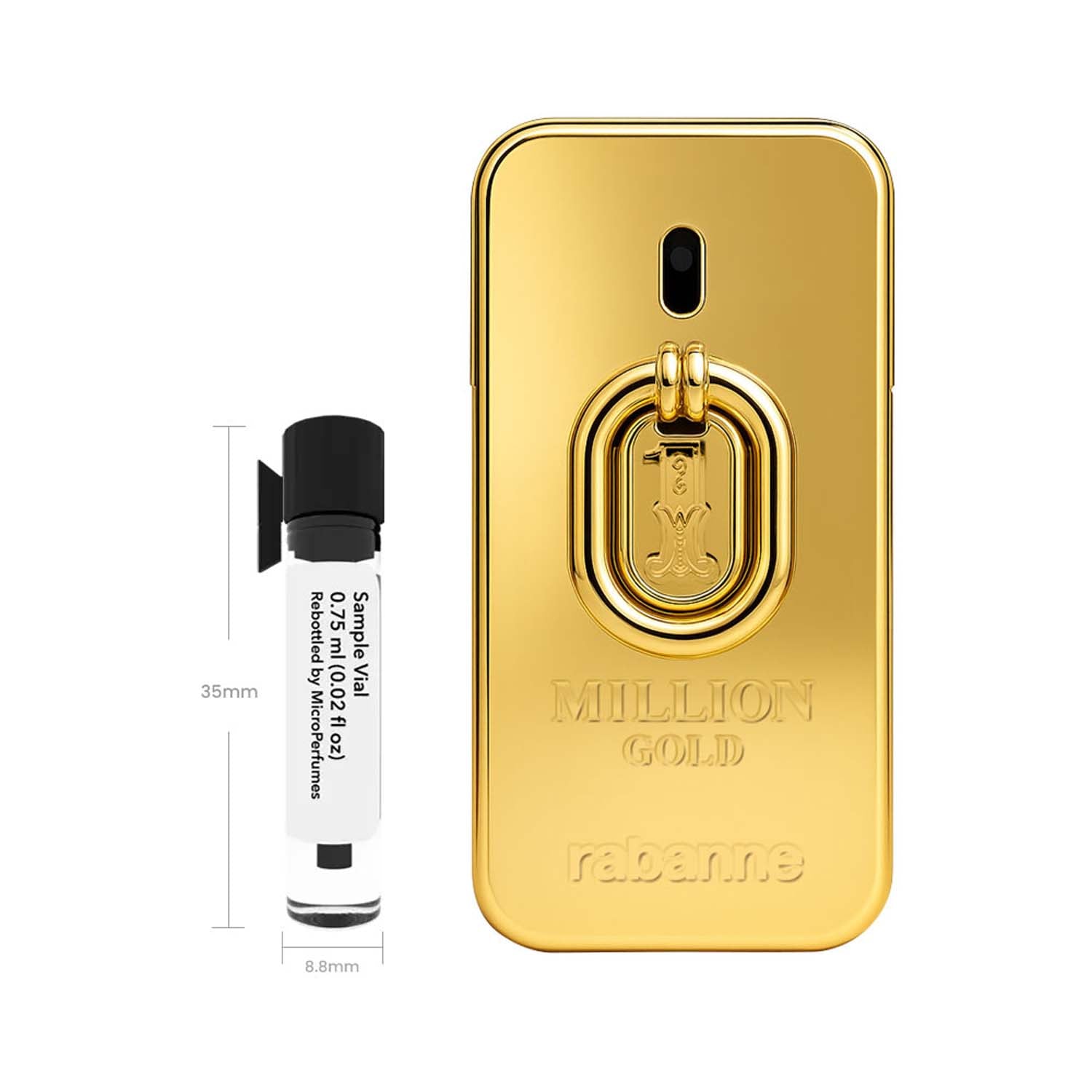 Paco Rabanne Million Gold EDP 5ml Travel Spray Decant Men
