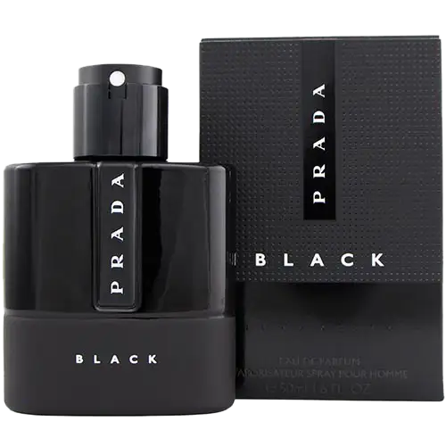 Shop for samples of Luna men rebottled for de Prada Black (Eau Parfum) by by and Rossa repacked