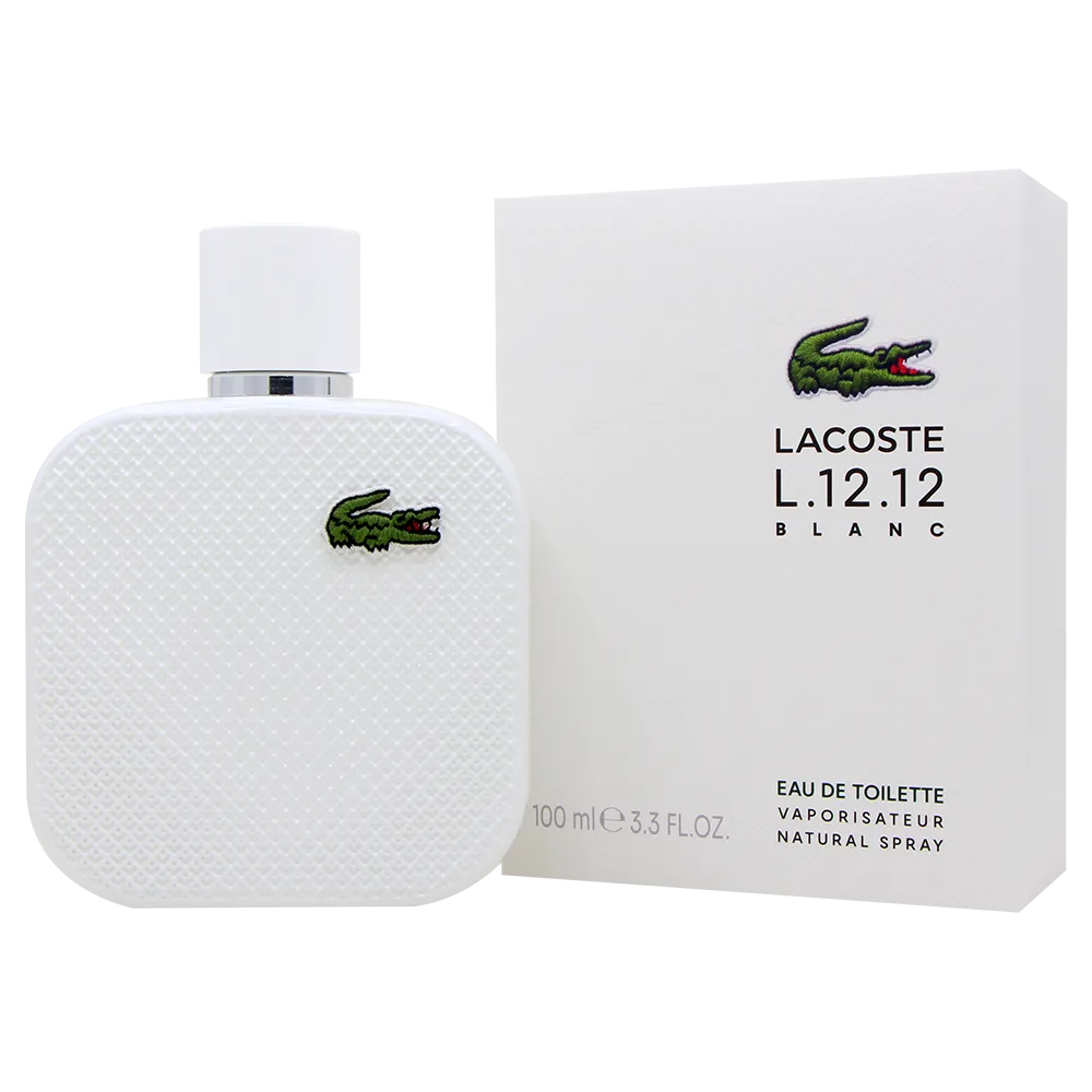 Shop for samples of Eau de Lacoste L.12.12 Blanc Eau de Toilette by Lacoste for men rebottled and repacked by MicroPerfumes