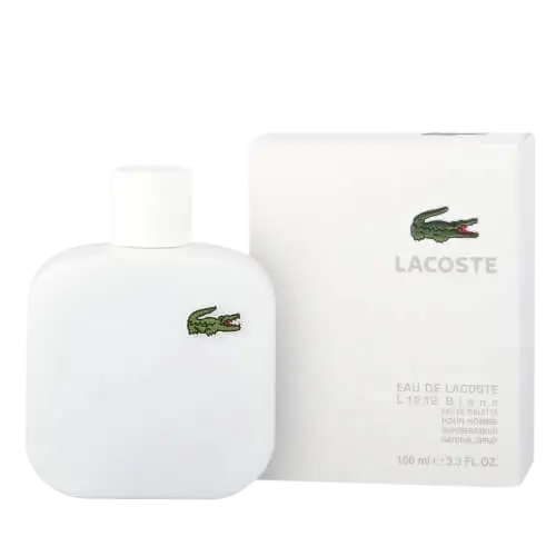 for samples of Eau de Lacoste L.12.12 Blanc (Eau de by Lacoste for men and repacked by MicroPerfumes.com