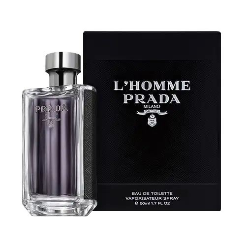 Shop for samples of L'Homme (Eau de Toilette) by Prada for men rebottled  and repacked by 